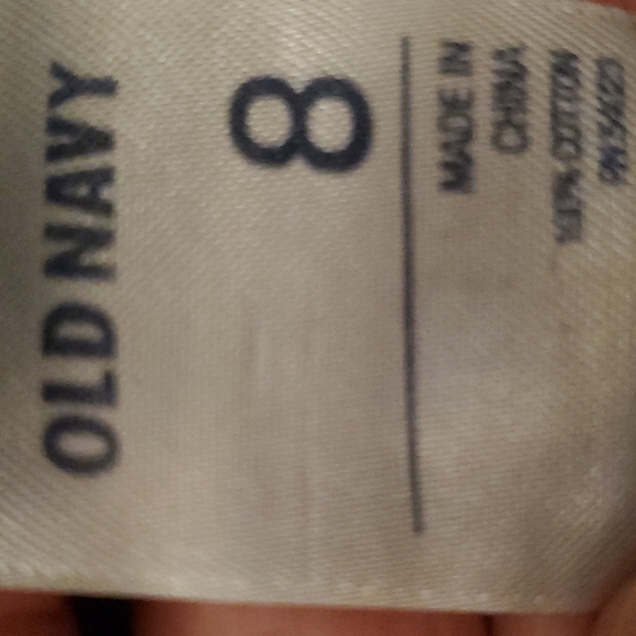 Old Navy Diva Jean Shorts Size 8 - Picture 6 of 7